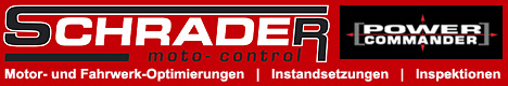Banner Ingo Schrader Moto-Control, Dynojet Approved Tuning Center